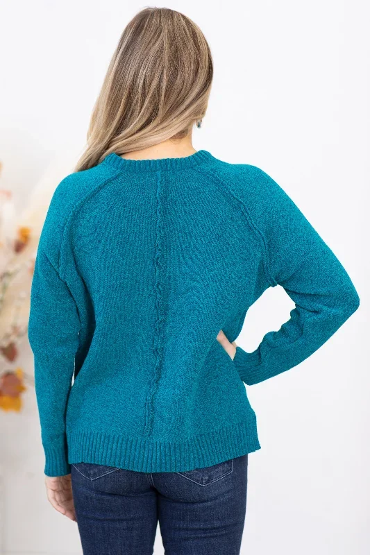 teal-raglan-sleeve-chenille-sweater