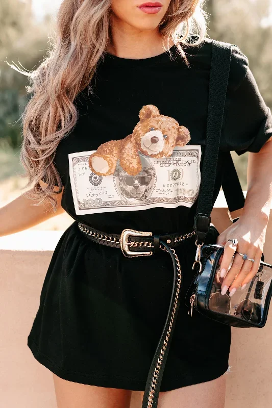 teddy-dollar-bill-graphic-multiple-shirt-options-graphic-black-print-on-demand