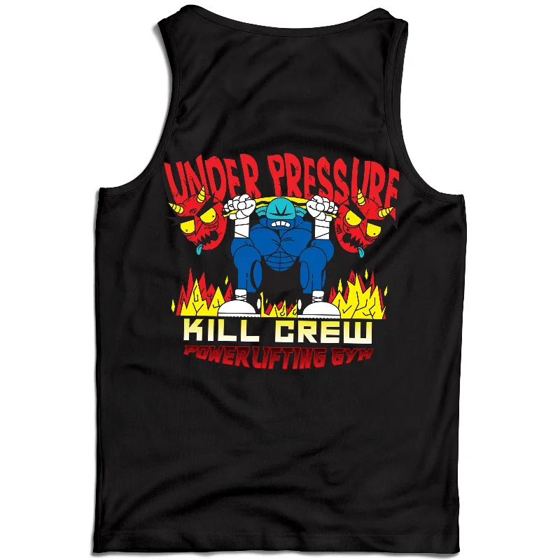 UNDER PRESSURE POWERLIFTING TANK TOP - BLACK