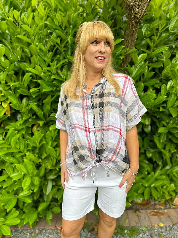 white-checked-pattern-tie-front-blouse-hayley