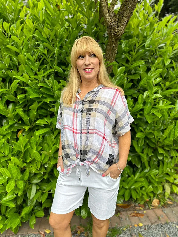 white-checked-pattern-tie-front-blouse-hayley