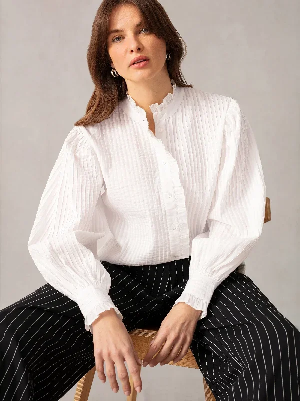 white-pintuck-blouse