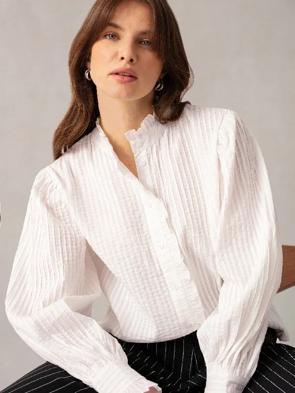 white-pintuck-blouse