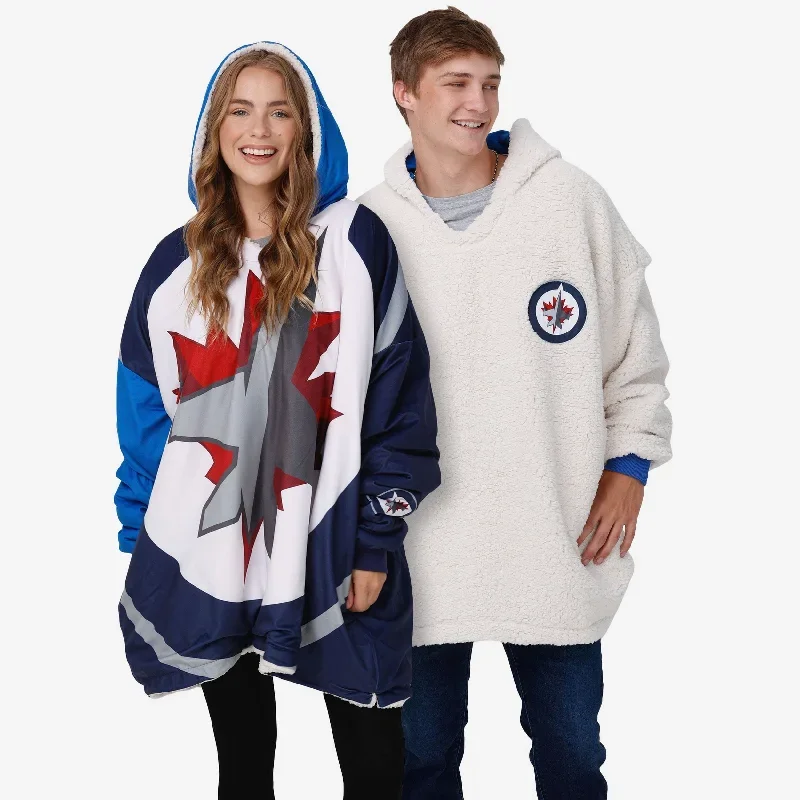 Winnipeg Jets Reversible Colorblock Hoodeez