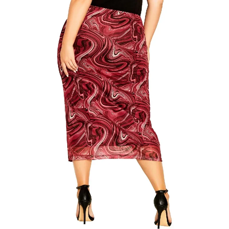 womens-midi-printed-pencil-skirt