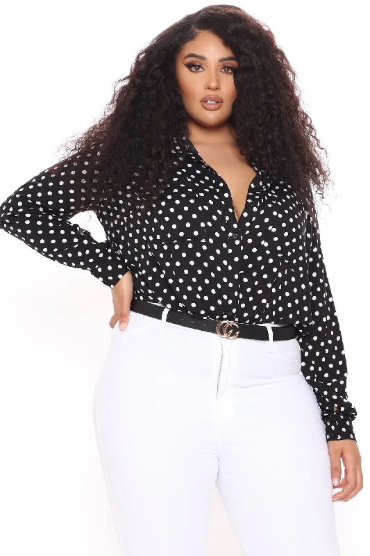 you-better-work-polka-dot-shirt-black-white